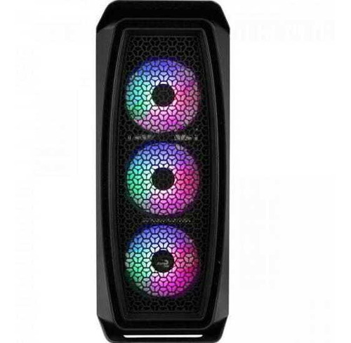Imagem 7 de 10 de Gabinete Gamer Mid Tower Rgb Aero One Frost Preto Aerocool