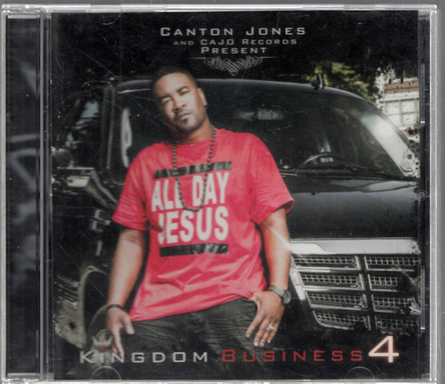 Canton Jones. Kingdom Business 4. Cd Original Qqa. Promo