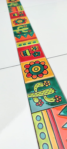 Guardas Mexicana Cerámica Relieve - Metro Lineal