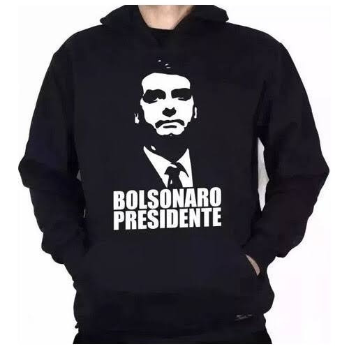 Moletom Blusa De Frio Casaco Bolsonaro Presidente Patriota
