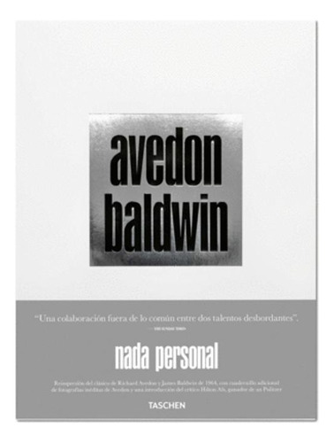 Libro Richard Avedon, James Baldwin. Nada Personal