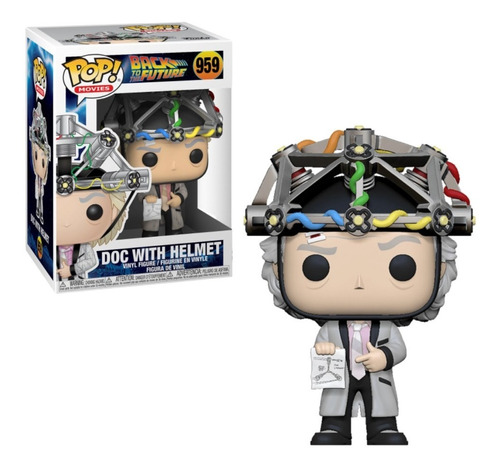 Funko Pop Back To The Future Doc With Helmet