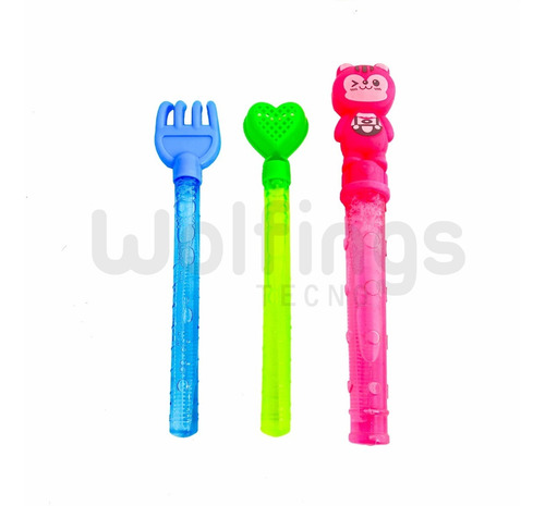 Burbujero Set X3 Muchas Burbujas Juego Juguete 