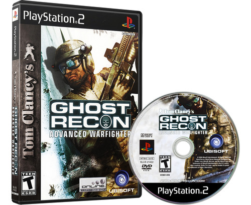 Jogo Ghost Recon Advanced Warfighter - Ps2 Mídia Física