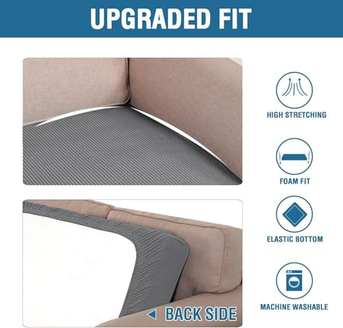 Fundas De Cojín Para Asiento De Sofá Elásticas Y Gruesas