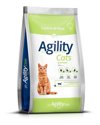 Agility Gato Control Peso X 10kg Envio Gratis Tp#