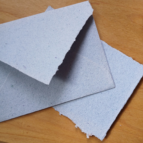 Sobres C6+hojas A6 Papel Reciclado Artesanal