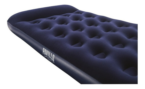 Bestway Colchón De Aire Single Mattress Azul Color Azul