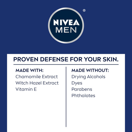 Espuma De Afeitar Nivea Men Sensitive Con Vitamina E, 200 Ml