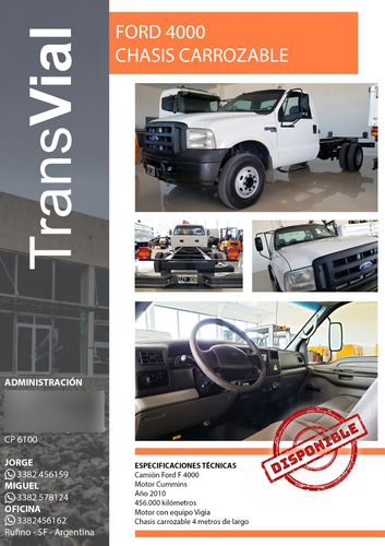 Ford 4000 Varios ( Ver En Fotos Las Descripciones) 4x4