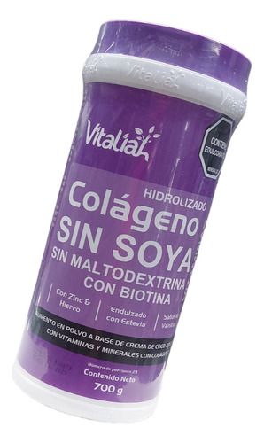 Colageno  Hidrolizado Sin Soya X700 Gms V - g a $64