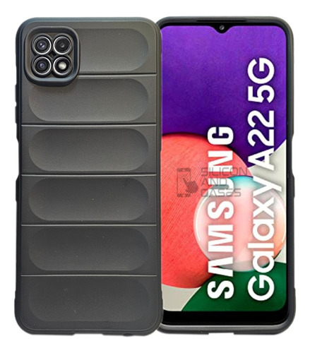 Carcasa Para Samsung A22 5g Silicona Liquida Protector Cam
