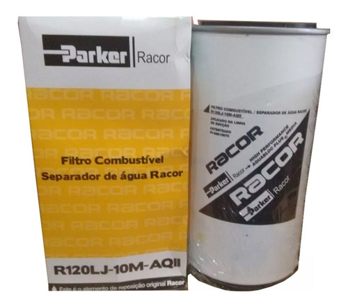 Filtro Diesel Parker Racor R120lj-10m-aqii