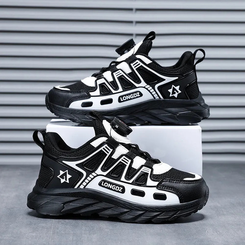 Zapatillas Para Correr Transpirables De Malla Para Niños