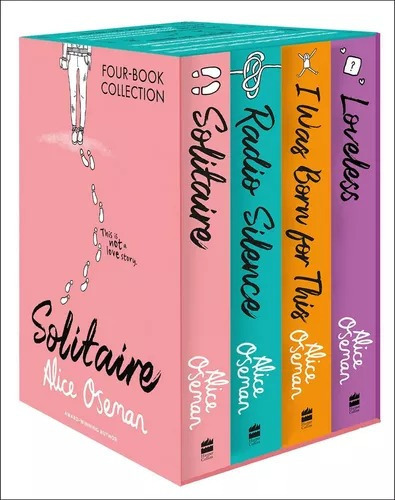 Four -  Book Collection: Solitaire - Radio Silence - I Was Born For This  - Loveless, De Alice Oseman. Editorial Harpercollins, Tapa Blanda, Edición 2021 En Inglés