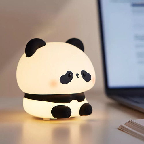 P Lámpara Panda, Suave Al Tacto, Lámpara De Silicona