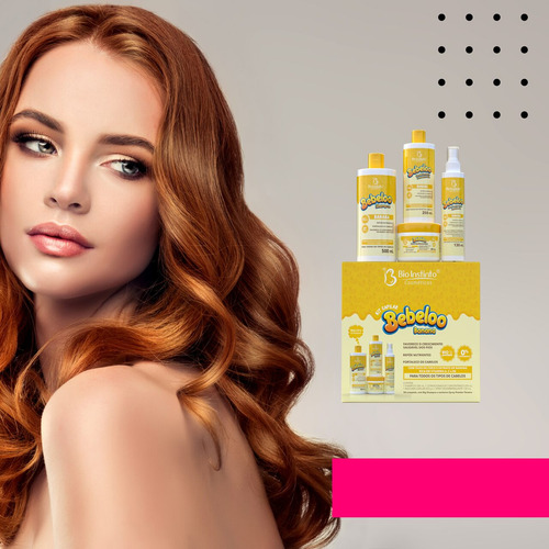 3 Kit Tratamento Capilar Bio Instinto Bebeloo 4 Produtos