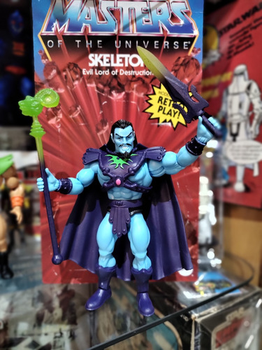 Motu Origins Keldor Completo Skeletor Con Armas Mattel 