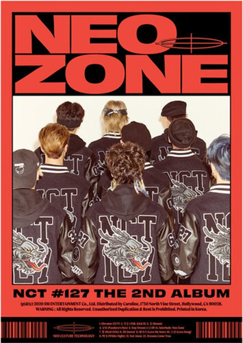 Nct 127 2nd Album Nct #127 Neo Zone [c Ver.] Usa Import Cd