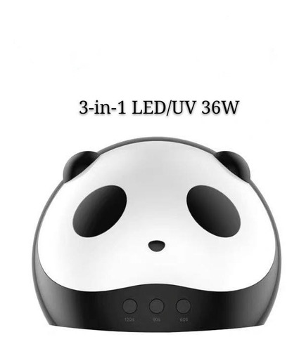 Cabina Panda 36w Uv Led Para Uñas Gel Semipermanente 12leds