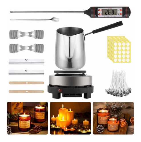 Kit Para Hacer Vela, Kit De Velas Con Horno Eléctrico De Fus