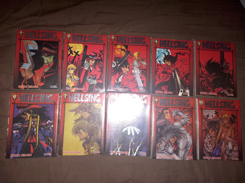 Hellsing Tomos 1 Al 10 (completa)