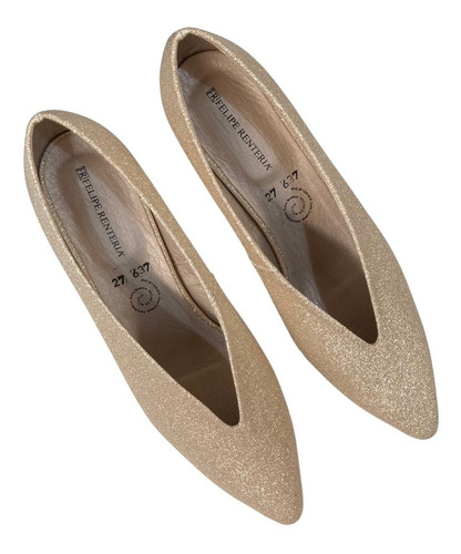 Imagen 4 de 8 de Zapatilla Mujer Felipe Rentería Moda Casual Tacón 5cms