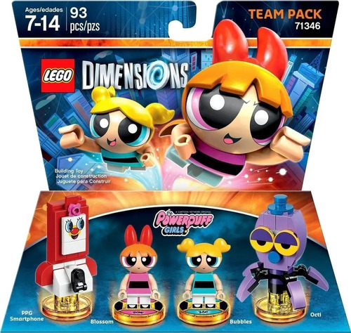 Lego Dimensions Chicas Super Poderosas Team Pack Nuevo