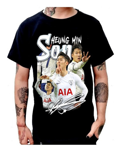 Playera Son Heung-min Jugador Coreano Tottenham Hotspur Fifa