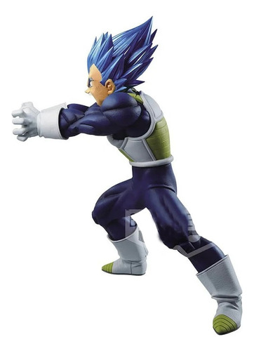 Figura De Dragon Ball De Vegeta Super Saiyajin Dios Azul