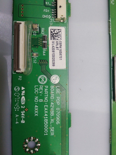 Tarjeta Buffers Xrrbt Izquierda Y Derecha Plasma Lg 42pc3dvh (Usado)