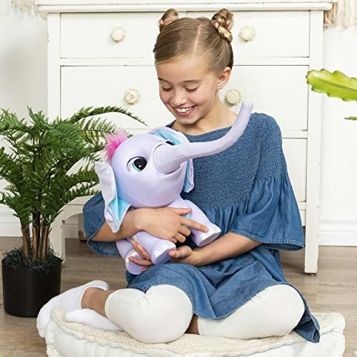 Wildluvs Juno Mi Bebé Elefante Con El Tronco En Movimiento