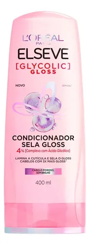 Condicionador Sela Gloss, Combate Porosidade e Sela Cutículas, co...