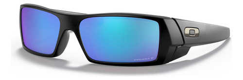 Óculos de Sol Oakley Gascan Matte Black Lentes Prizm Sapphire Polarizado OO9014-5060