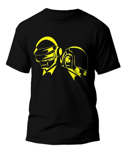 Polera Daft Punk 100% Algodon 2