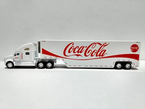 Caminhão Coca Cola Kenworth T700 6x4 - Escala 1/32 - Com Cavalo e Carreta -  Minisclub