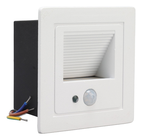 Corner Wall Led Recessed Warm White Iron Baking