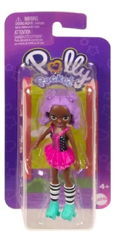 Polly Pocket Muñeca Modelo Figura Morena Hkv80