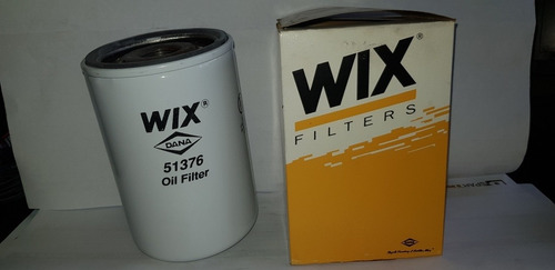 Filtro Aceite Wix 51376 Isuzu 6l Primario, Mitsubishu,encava