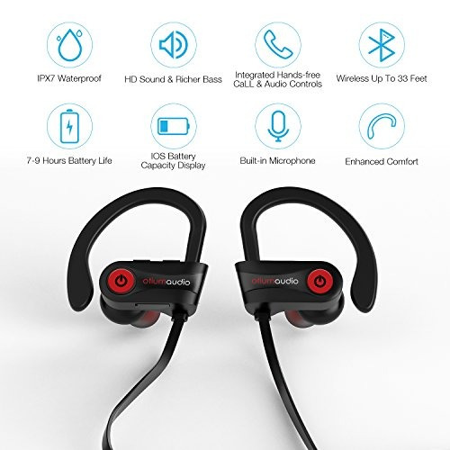 Otium Wireless Headphones, Bluetooth Headphones, Best Sports