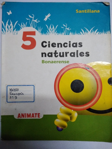 Ciencias Naturales 5 Anímate