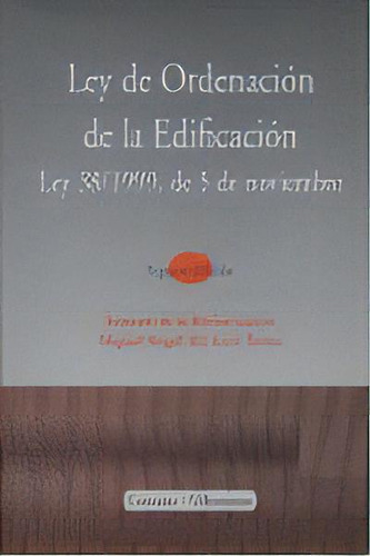 Ley De Ordenacion De La Edificacion 2ãâªed, De Rocha Garcia. Editorial Comares En Español