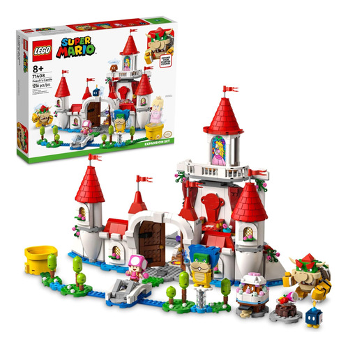 Lego Super Mario: Castillo De Melocotones, 1216 Piezas, Paqu