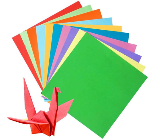 Papel Para Origami 60 Hojas Colores Surtidos 15x15cm 80g Csi