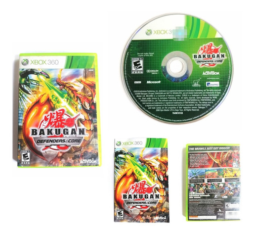 Bakugan Defenders Of The Core Xbox 360 (Reacondicionado)