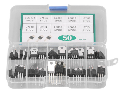 Kit De Transistores De 50 Piezas Para La Serie 220 Lm317t L7