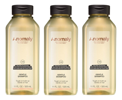 Anomaly - Champu Suave Para El Cuidado Del Cabello, Sin Sulf