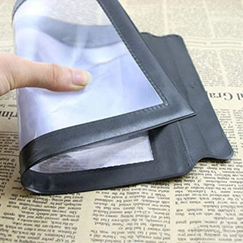Lupa De Lectura 3x Plana Flexible Para Leer Libros.