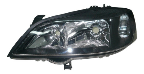 Faro Izquierdo Fondo Negro Para Chevrolet Astra (2002-2004)