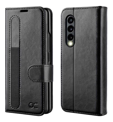 Ocase Funda Tipo Cartera Para Galaxy Z Fold 3 5g Soporte S